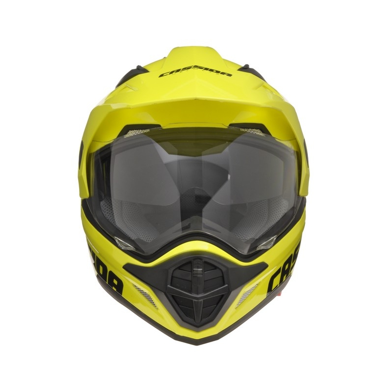 Enduro přilba na motorku Cassida Tour fluo žlutá