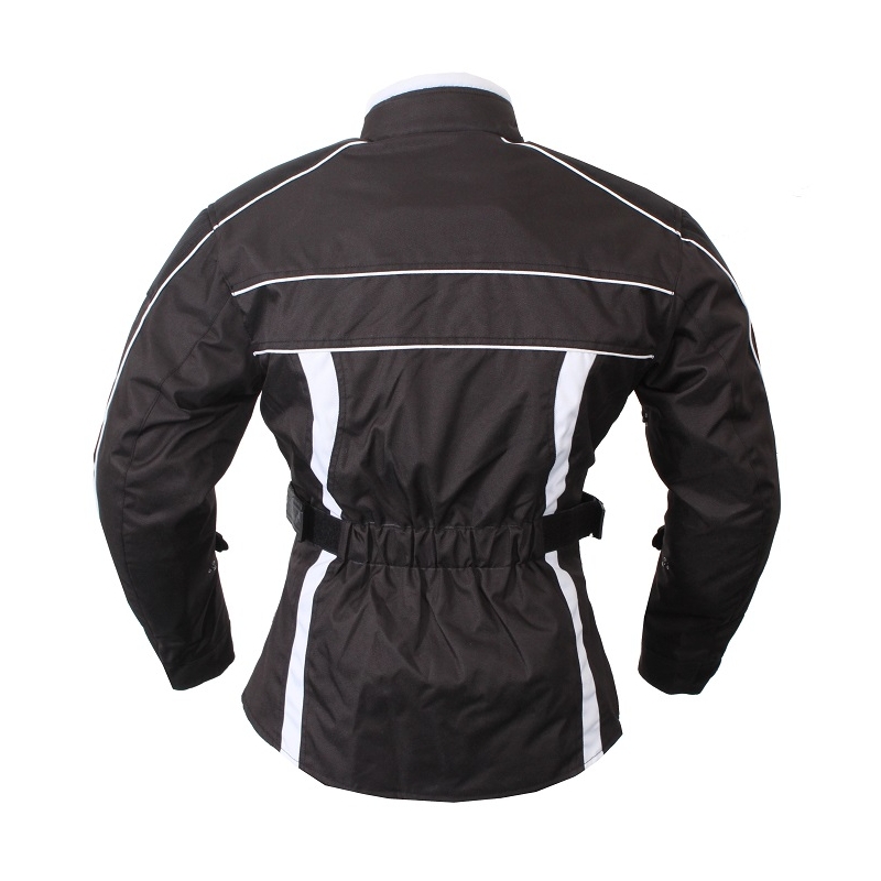 Γυναικείο κοστούμι μοτοσικλέτας RSA SW-01 λευκό - 2 τεμάχια προσφορά