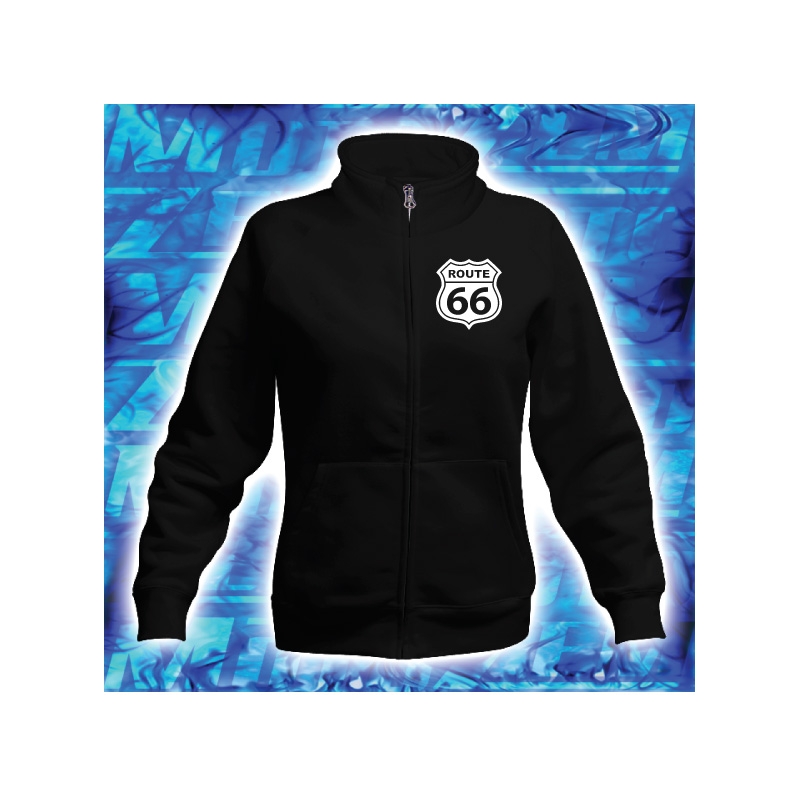 Dámská mikina s motivem Route 66 výprodej