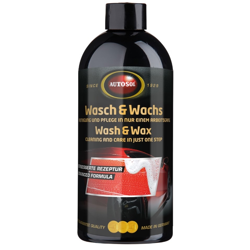 Σαμπουάν με κερί Autosol Wash and Wax 500 ml
