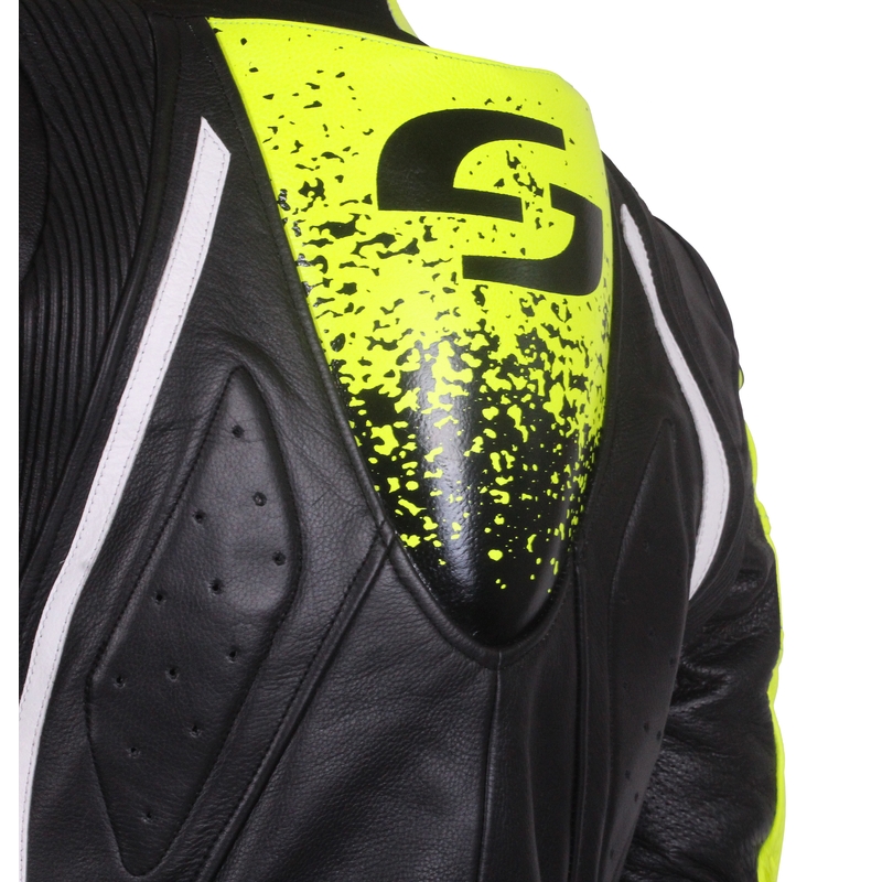 Ανδρική ολόσωμη φόρμα Tschul 585 μαύρο-φλούο κίτρινο προσφορά