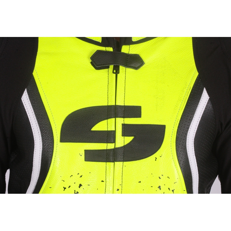 Ανδρική ολόσωμη φόρμα Tschul 585 μαύρο-φλούο κίτρινο προσφορά