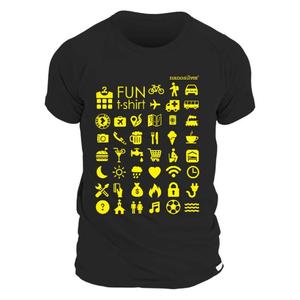 T-shirt nanosilver Travel Classic μαύρο