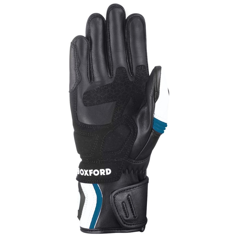 Γυναικεία γάντια Oxford RP-5 2.0 λευκό-μαύρο-μπλε