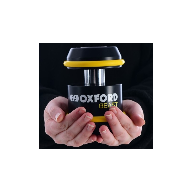 Oxford Beast Lock μαύρο και κίτρινο προσφορά