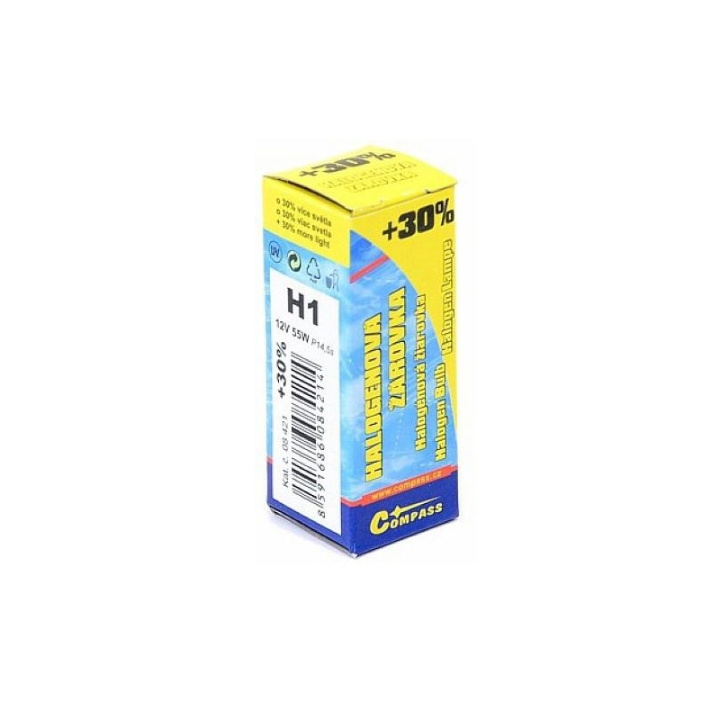 Λαμπτήρας 12V H1 55W +30%