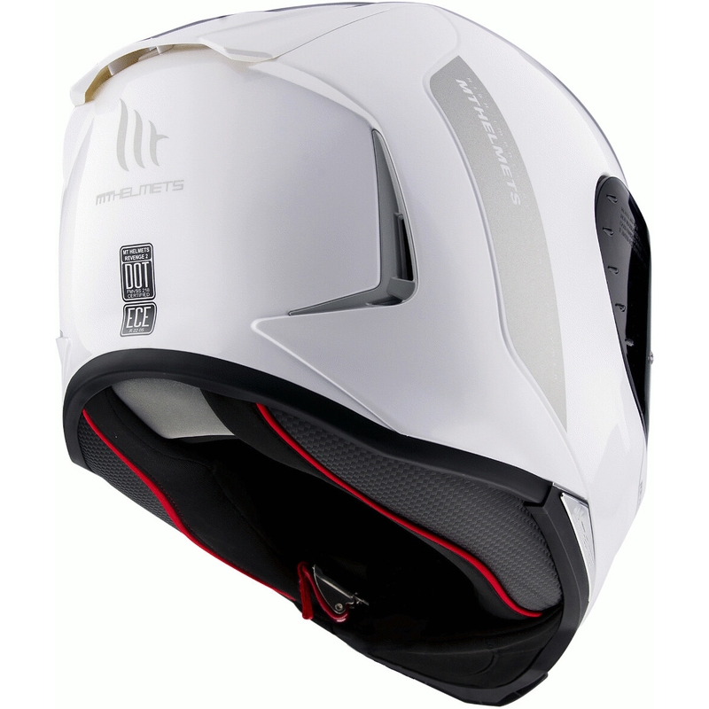 MT Revenge 2 Solid White Gloss Integral κράνος μοτοσικλέτας προσφορά