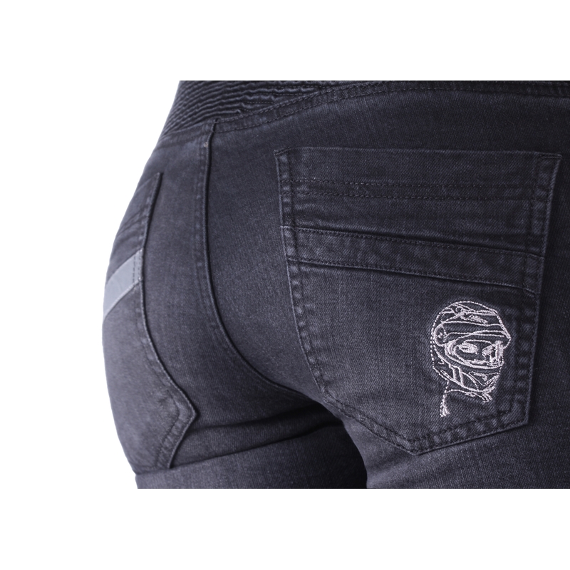 Γυναικείο Street Racer Spike II Slim fit CE τζιν μαύρο