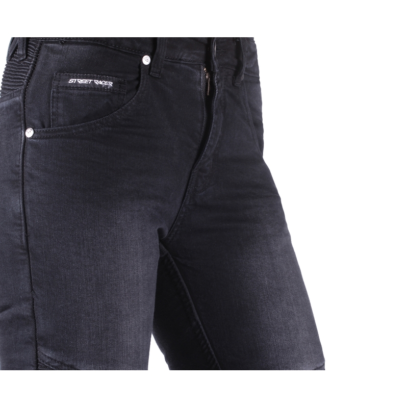 Γυναικείο Street Racer Spike II Slim fit CE τζιν μαύρο