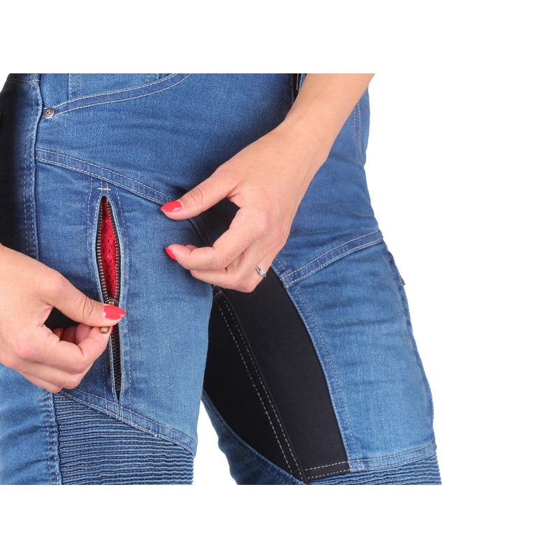 Γυναικεία τζιν Street Racer Stretch II Slim fit CE μπλε