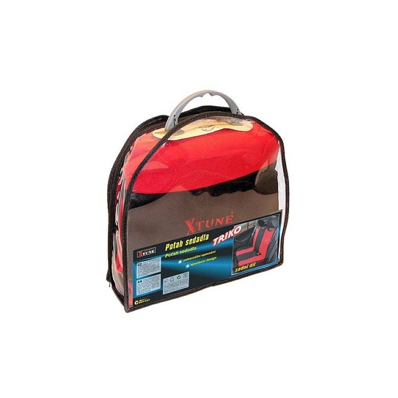 Potah sedadla TRIKO 1ks červený