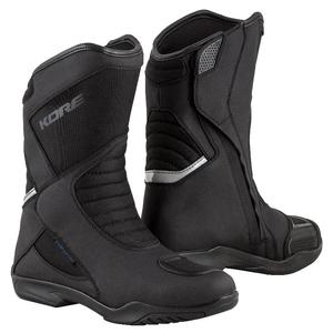 Kore Touring Mid 2.0 Flex Mesh Μαύρες μπότες μοτοσικλέτας