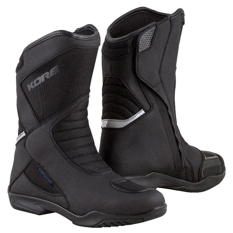 Kore Touring Mid 2.0 Flex Mesh Μαύρες μπότες μοτοσικλέτας
