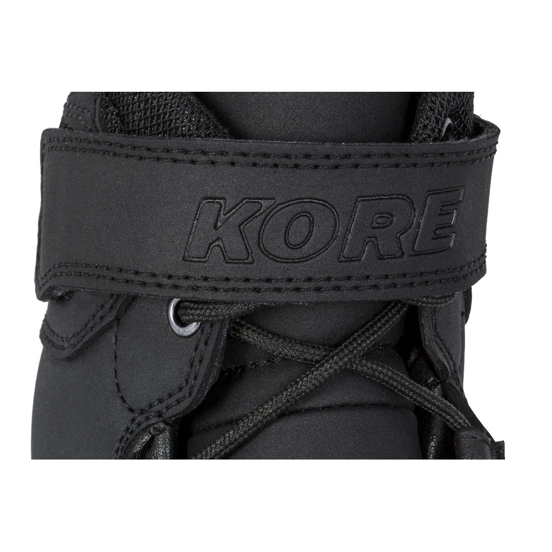 Kore Velcro 2.0 μπότες μοτοσικλέτας μαύρες