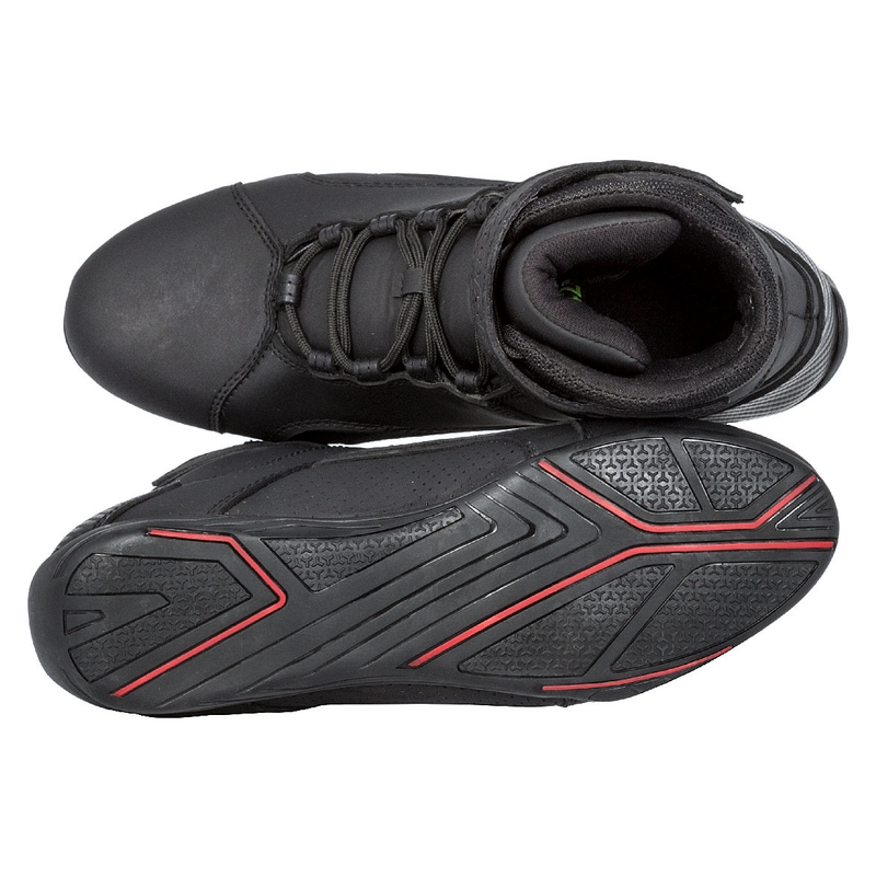 Kore Velcro 2.0 μπότες μοτοσικλέτας μαύρες