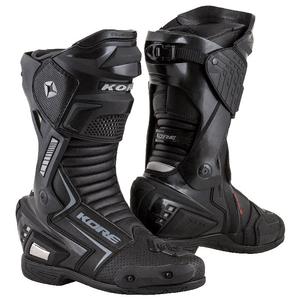 Kore Sport 2.0 μπότες μοτοσικλέτας μαύρες