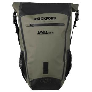 Αδιάβροχο σακίδιο πλάτης Oxford Aqua B25 Μαύρο-Χακί Πράσινο 25 L
