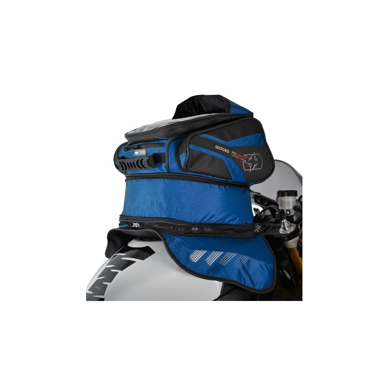 Tankbag για μοτοσικλέτα Oxford M30R μαύρο-μπλε