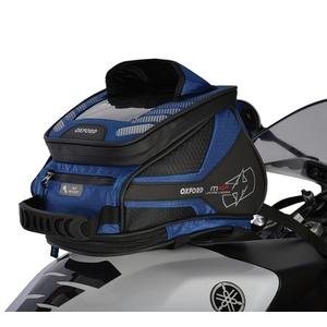 Tankbag και saddlebag Oxford M4R Tank 'n' Tailer μαύρο και μπλε