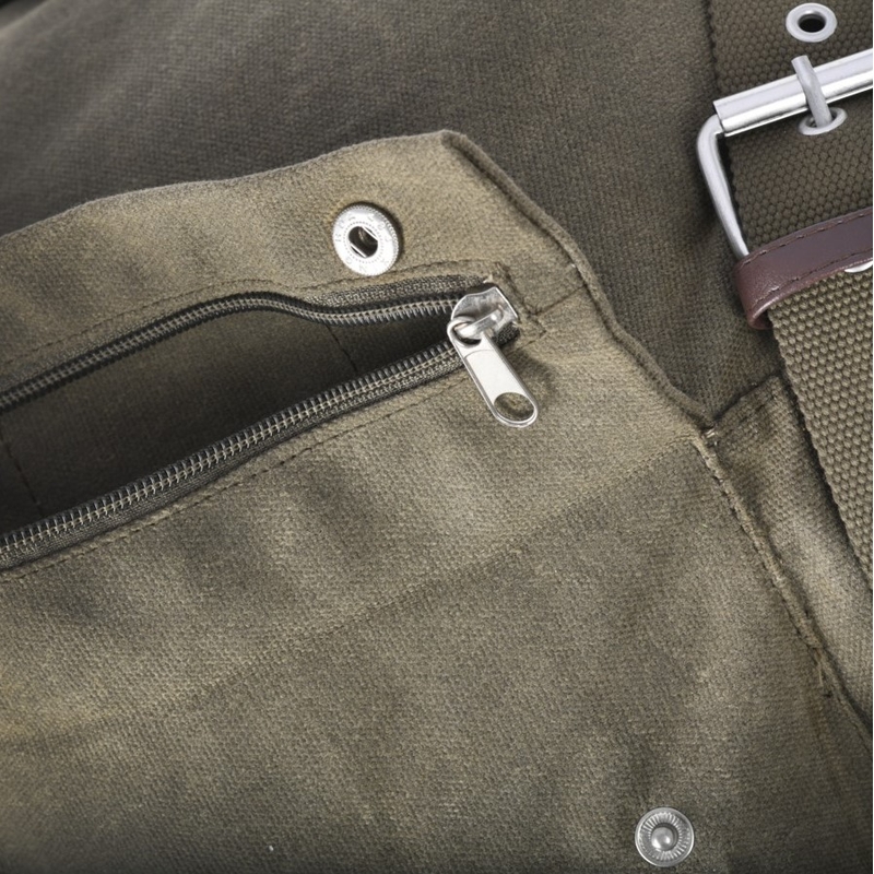 Oxford Heritage χακί πράσινο 40l μοτοσικλέτα πλευρά panniers