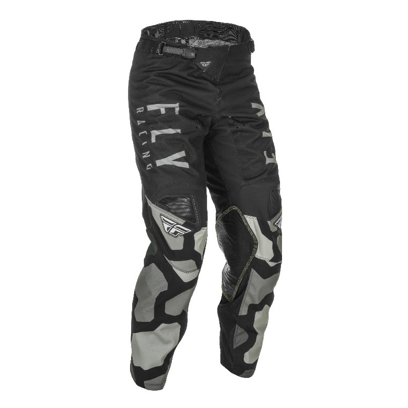 Motokrosové kalhoty FLY Racing Kinetic K221 2021 černo-šedé