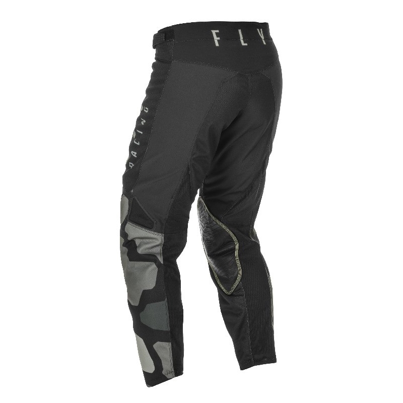Motokrosové kalhoty FLY Racing Kinetic K221 2021 černo-šedé