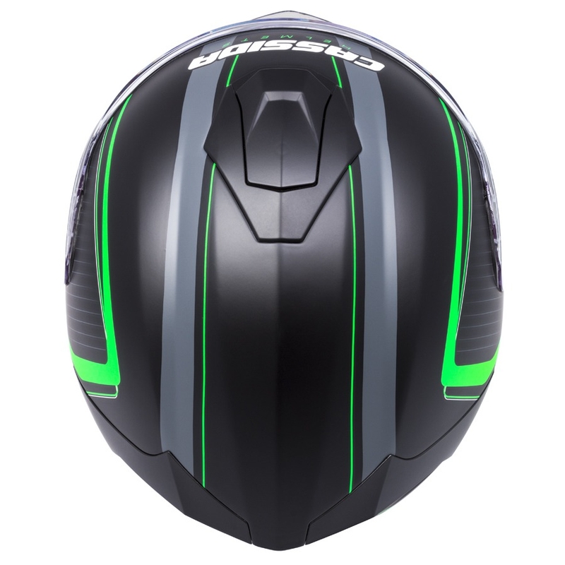 Integral κράνος Cassida Integral GT 2.0 Reptyl μαύρο-γκρι-πράσινο