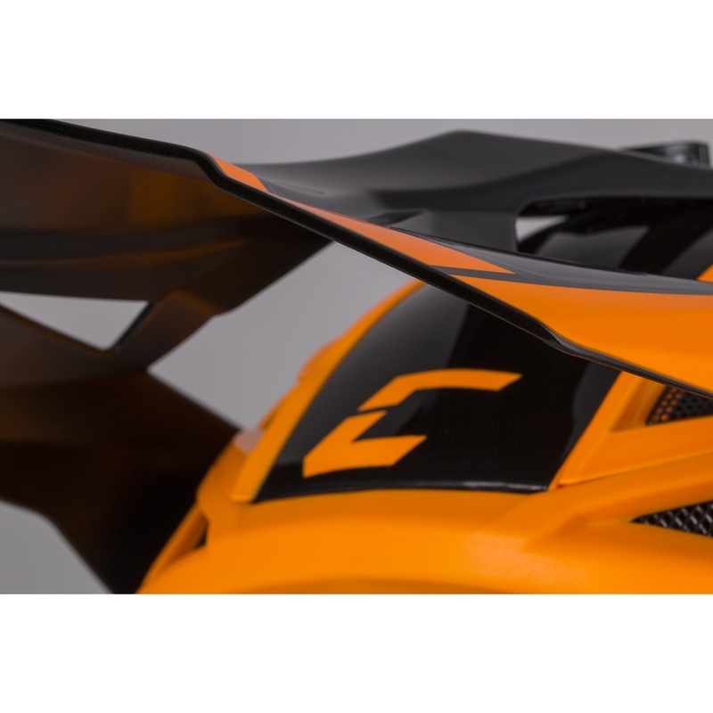 Cassida Cross Pro II Contra Motocross κράνος πορτοκαλί-μαύρο-γκρι
