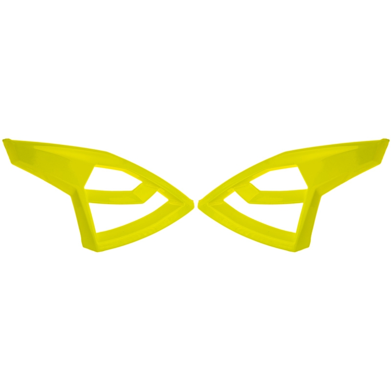 Μπροστινά καλύμματα για κράνος Cassida Cross Pro II fluo yellow
