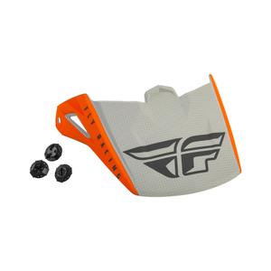 Γυαλιά κράνους για FLY Racing Kinetic Straight πορτοκαλί-γκρι