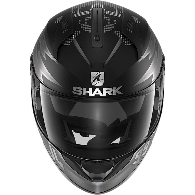 Ενσωματωμένο κράνος SHARK RIDILL 1.2 Catalan Bad Boy μαύρο-γκρι