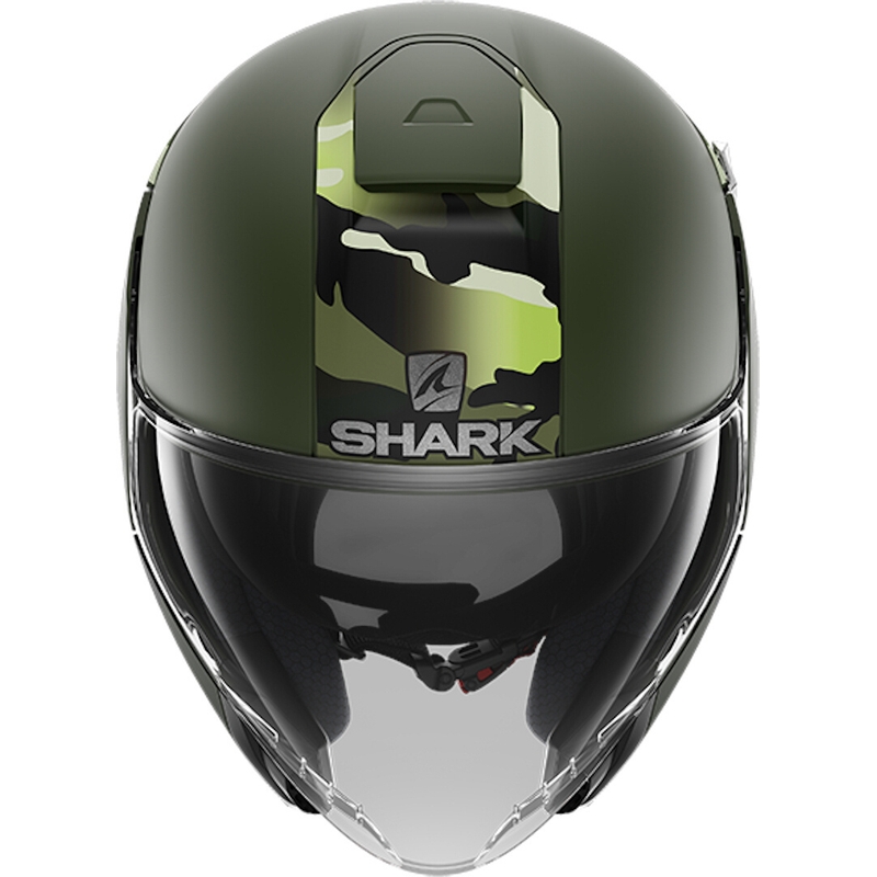 Otevřená přilba SHARK CITYCRUISER Genom zelená