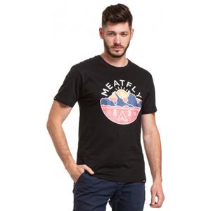 T-shirt Meatfly Camp 95 μαύρο προσφορά