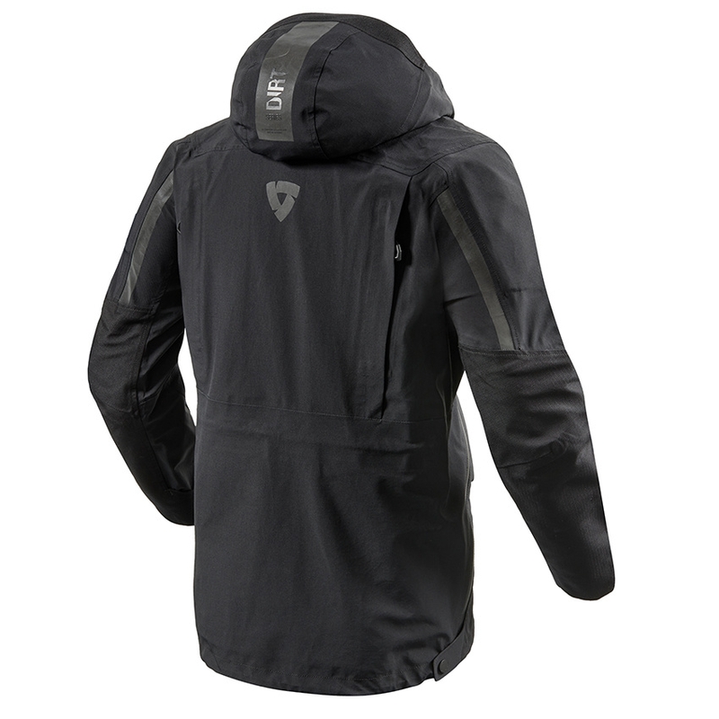 Revit Smock Blackwater Μαύρο μπουφάν μοτοσικλέτας προσφορά