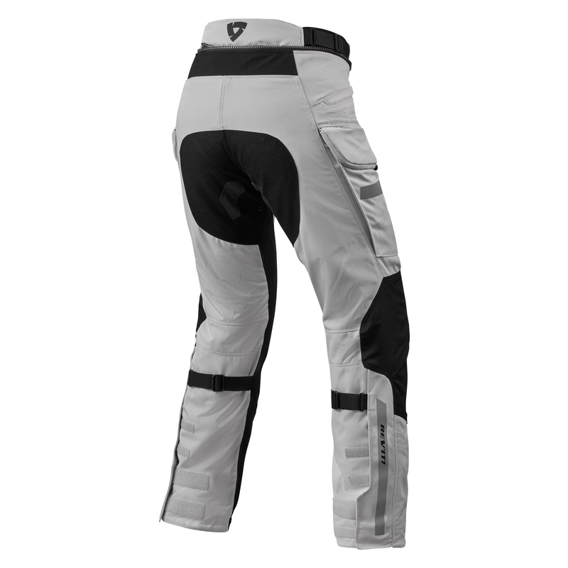 Γυναικείο παντελόνι μοτοσικλέτας Revit Sand 4 H2O Silver and Black Cropped προσφορά