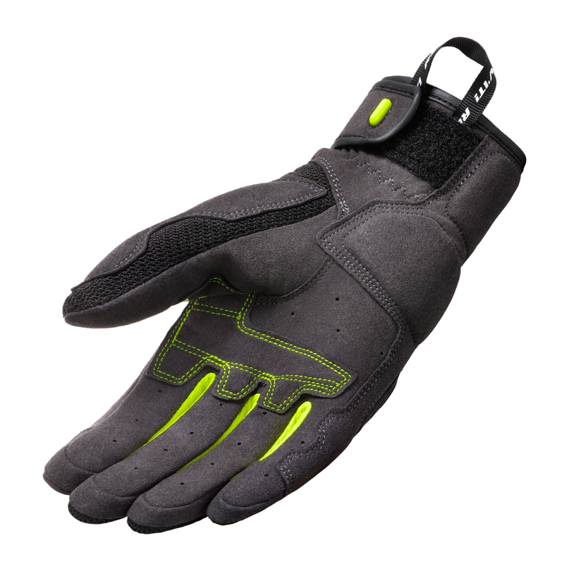 Γυναικεία γάντια μοτοσικλέτας Revit Volcano Black-Fluo Yellow προσφορά
