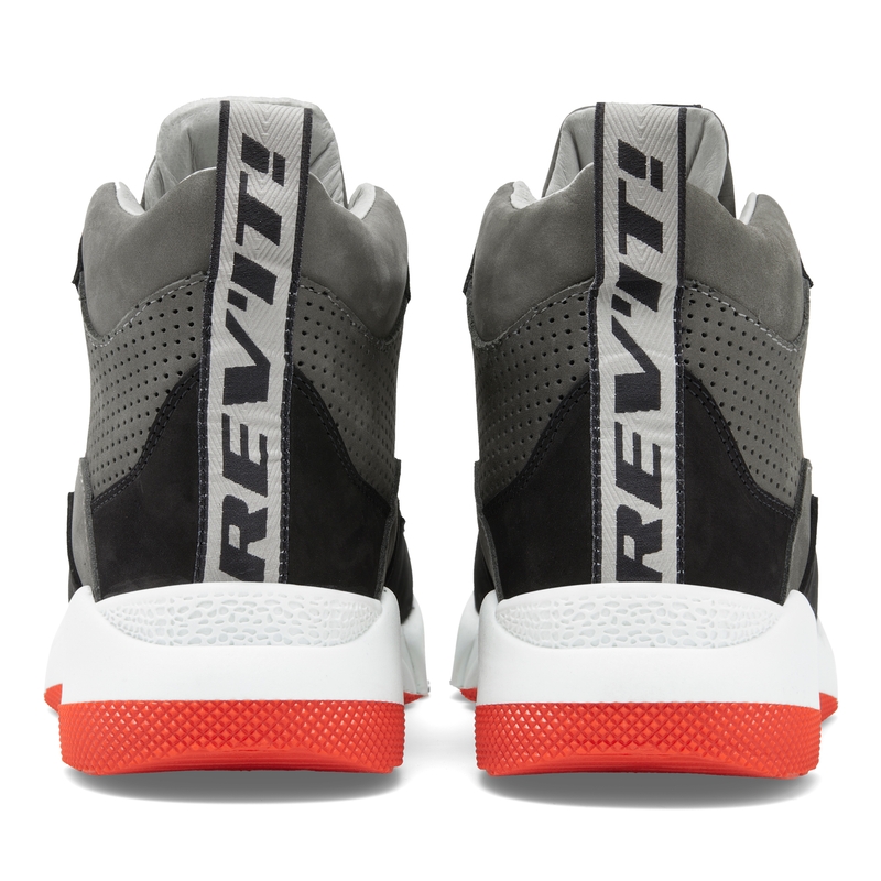 Revit Astro μαύρο-γκρι-φλούο κόκκινο μπότες μοτοσικλέτας προσφορά