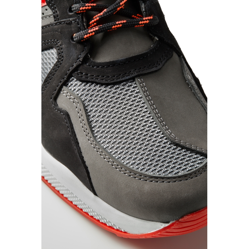 Revit Astro μαύρο-γκρι-φλούο κόκκινο μπότες μοτοσικλέτας προσφορά