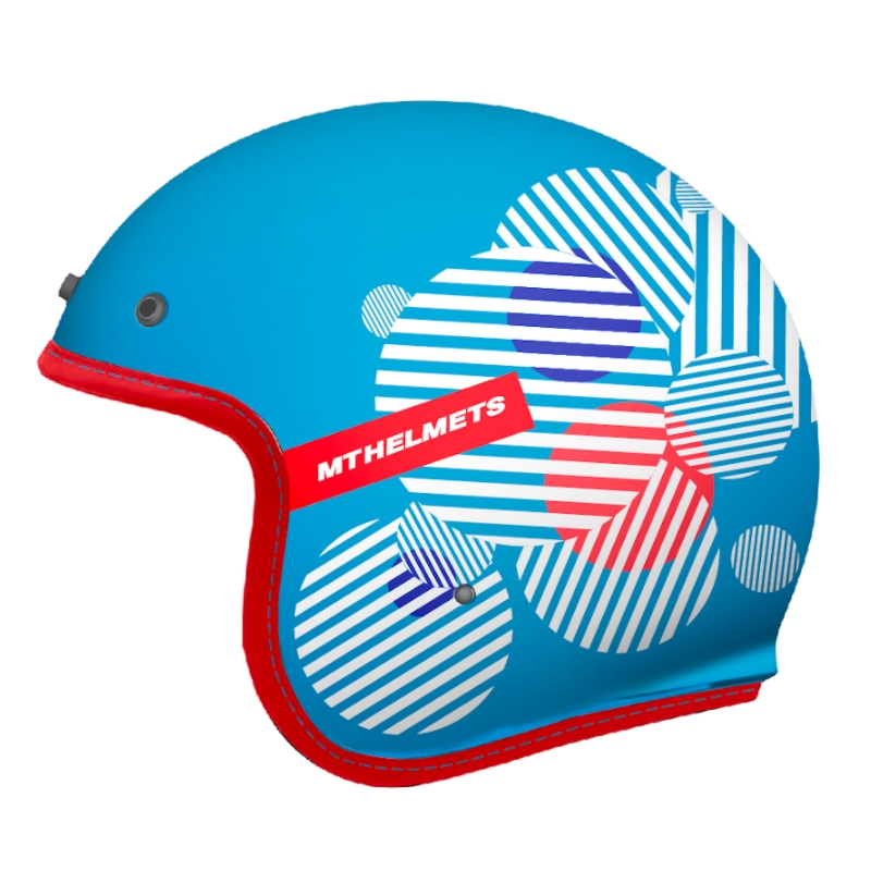 Otevřená přilba MT LeMans 2 SV Zero modrá výprodej