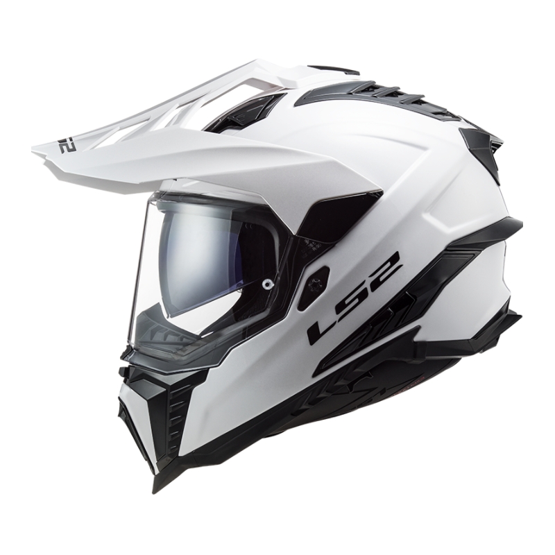 Enduro přilba LS2 MX701 Explorer Solid bílá