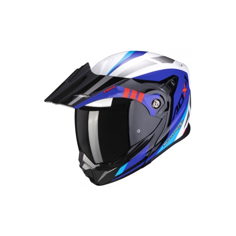 Výklopná enduro přilba Scorpion ADX-1 Lontano modro-bílá