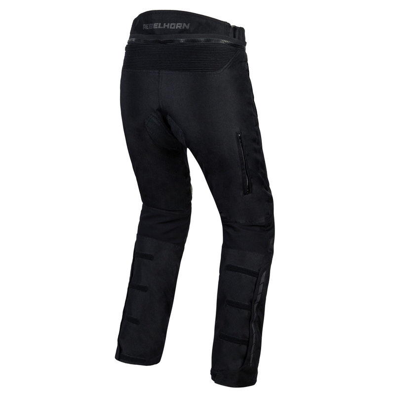 Γυναικείο παντελόνι moto Rebelhorn Hiker III μαύρο-γκρι προσφορά