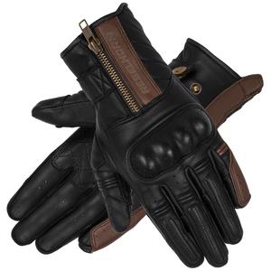 Γάντια μοτοσικλέτας Rebelhorn Hunter Black-Brown προσφορά