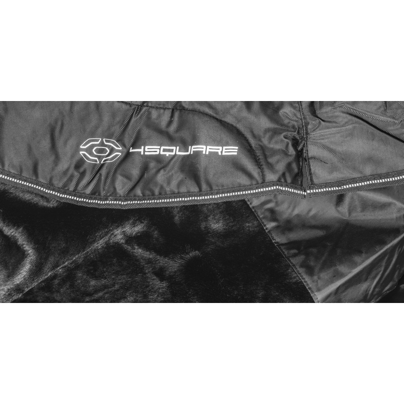 Αδιάβροχο κάλυμμα ποδιών 4SQUARE μαύρο