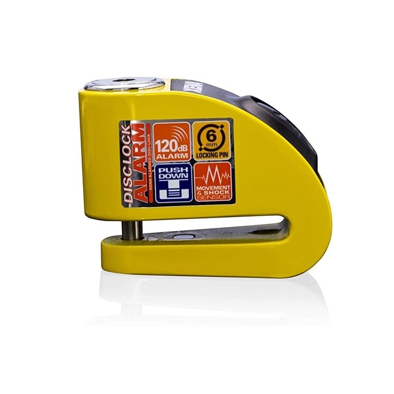 Κλειδαριά δισκόφρενου XENA XZZ6L κίτρινο