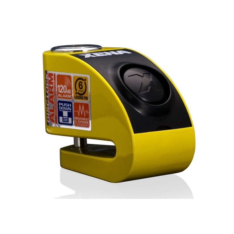 Κλειδαριά δισκόφρενου XENA XZZ6L κίτρινο