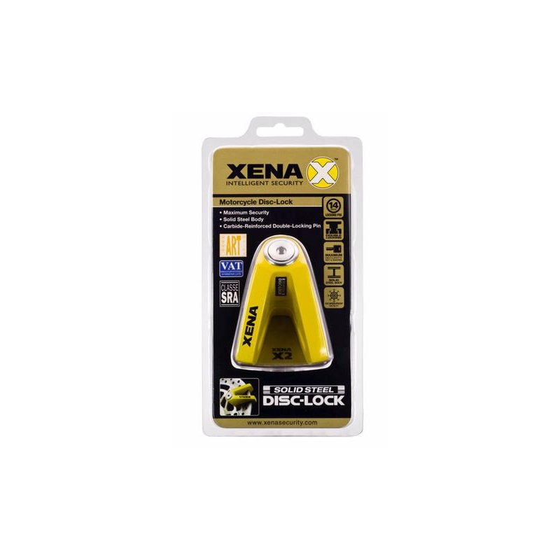 Κλείδωμα δισκόφρενου XENA X2 κίτρινο