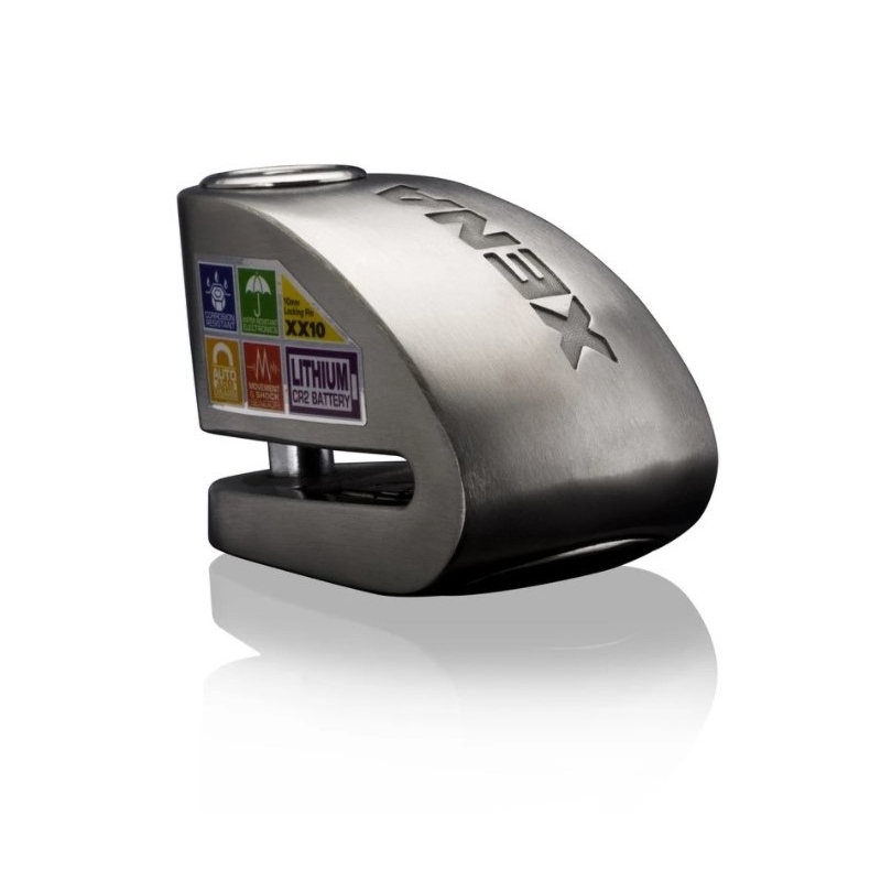 Κλειδαριά δισκόφρενου XENA XX10 ασημί