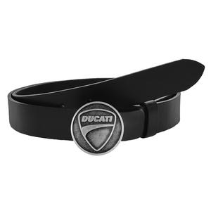 Δερμάτινη ζώνη moto με αγκράφα Ducati