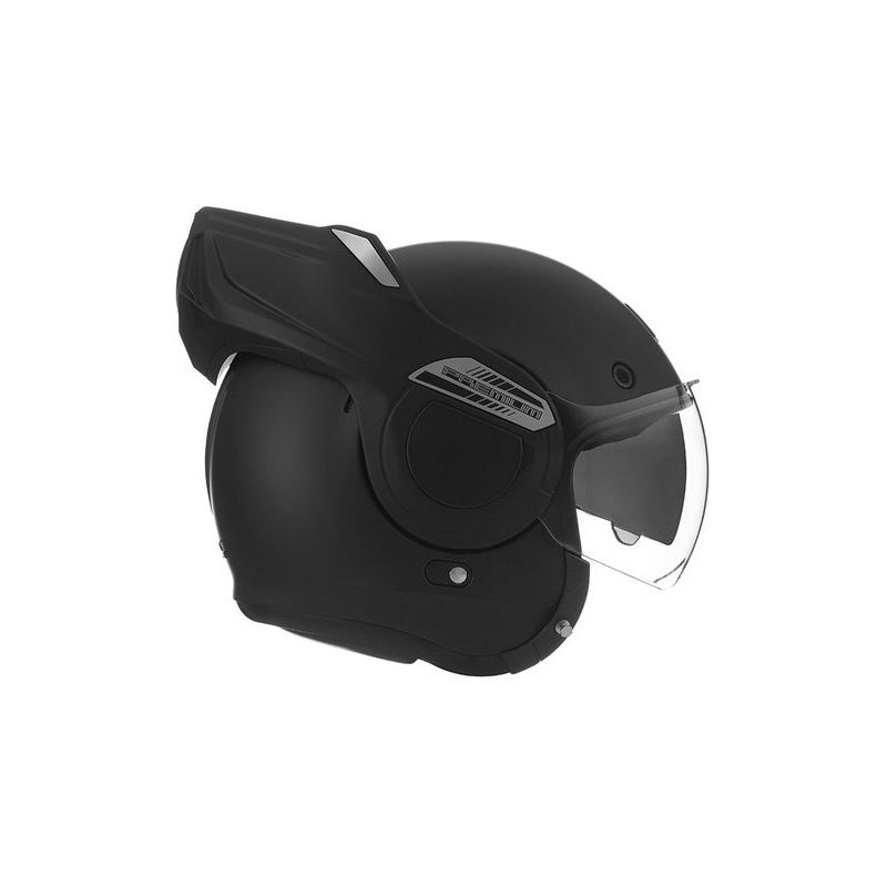 Κράνος μοτοσικλέτας NOX PREMIUM Stratos αναδιπλούμενο μαύρο ματ
